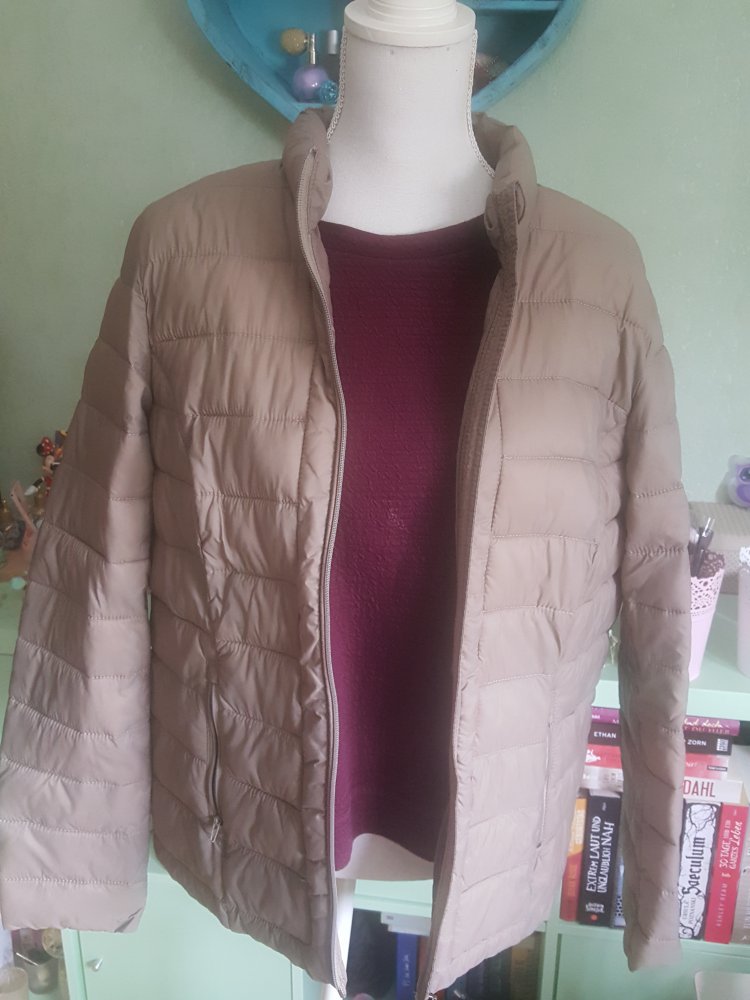 Hübscher Mokka brauner Windbreaker / Übergangsjacke von Tom Tailor