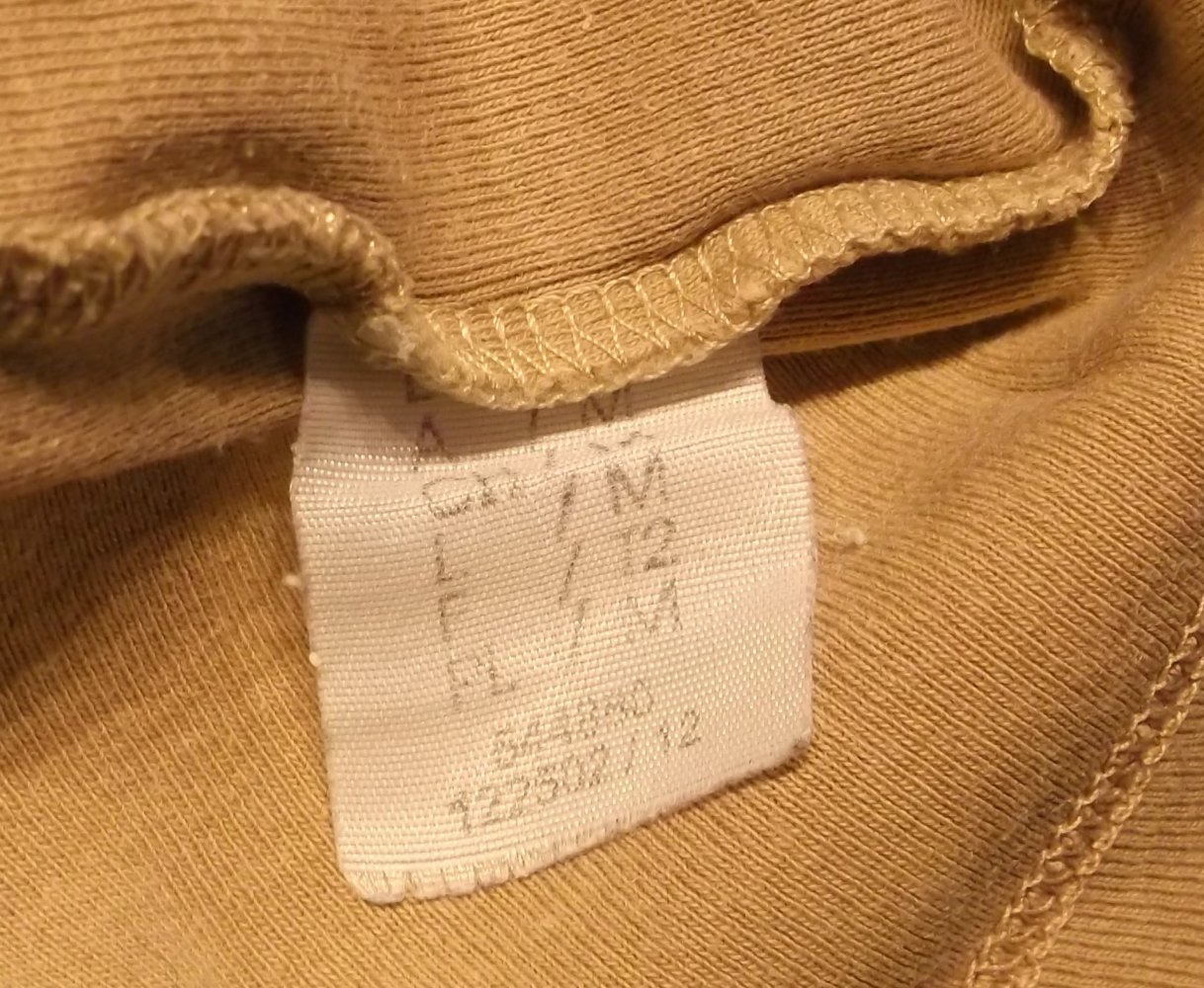 beige weiß blaues Tank Top Gr. M 