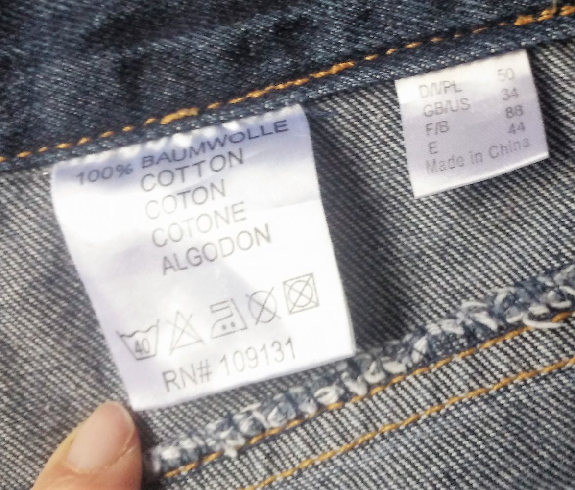 Jeans dark Blue John Baner gr. 50 