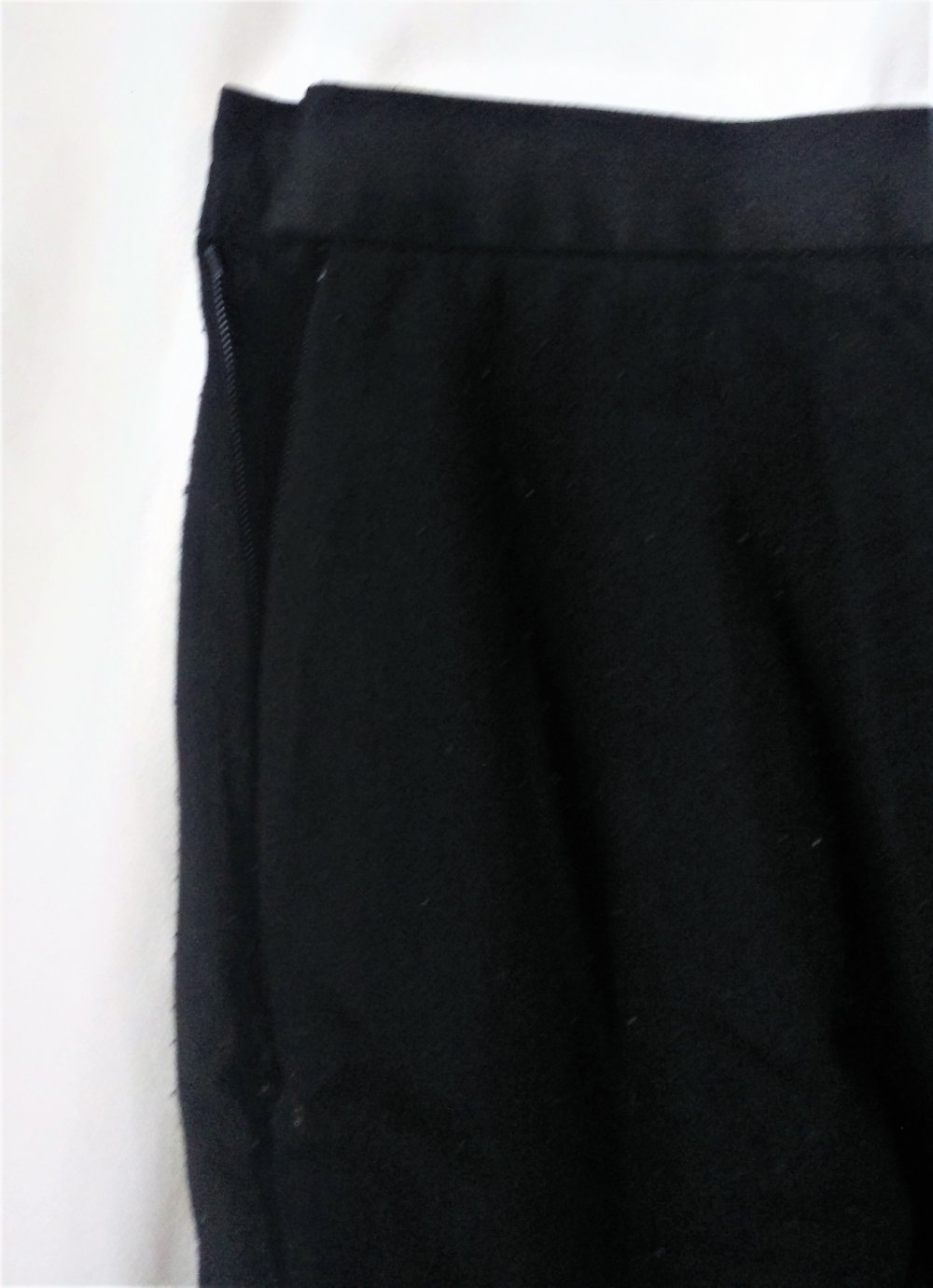 schwarzer Rock mit elegantem Gehschlitz GAP