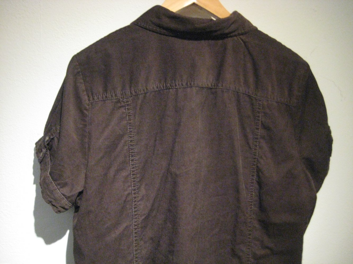 Dunkelbraunes Cordkleid von S.Oliver!