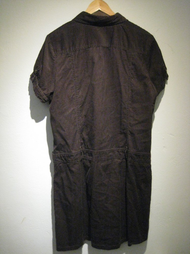 Dunkelbraunes Cordkleid von S.Oliver!