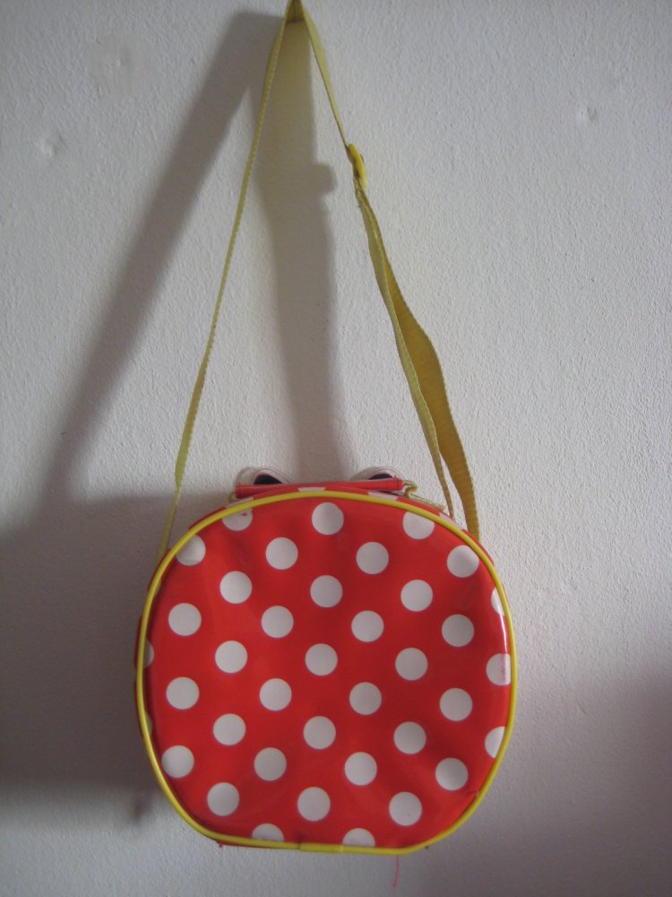 Süße Minnie Maus Tasche! minnie maus, minnie mouse, disney exclusive, original, besonders, rot, weiß, punkte, pünktchen, kindergarten, unisex