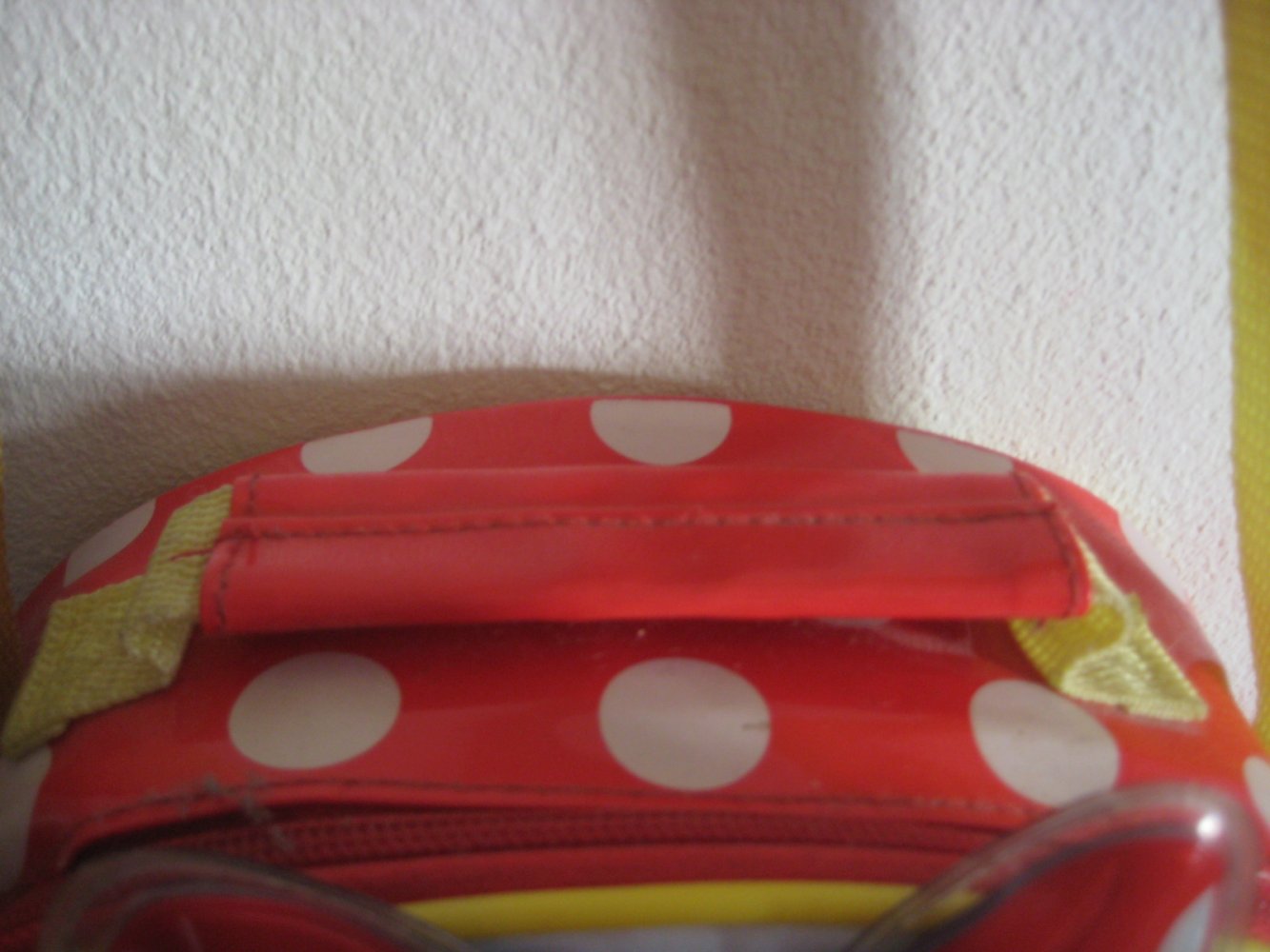 Süße Minnie Maus Tasche! minnie maus, minnie mouse, disney exclusive, original, besonders, rot, weiß, punkte, pünktchen, kindergarten, unisex