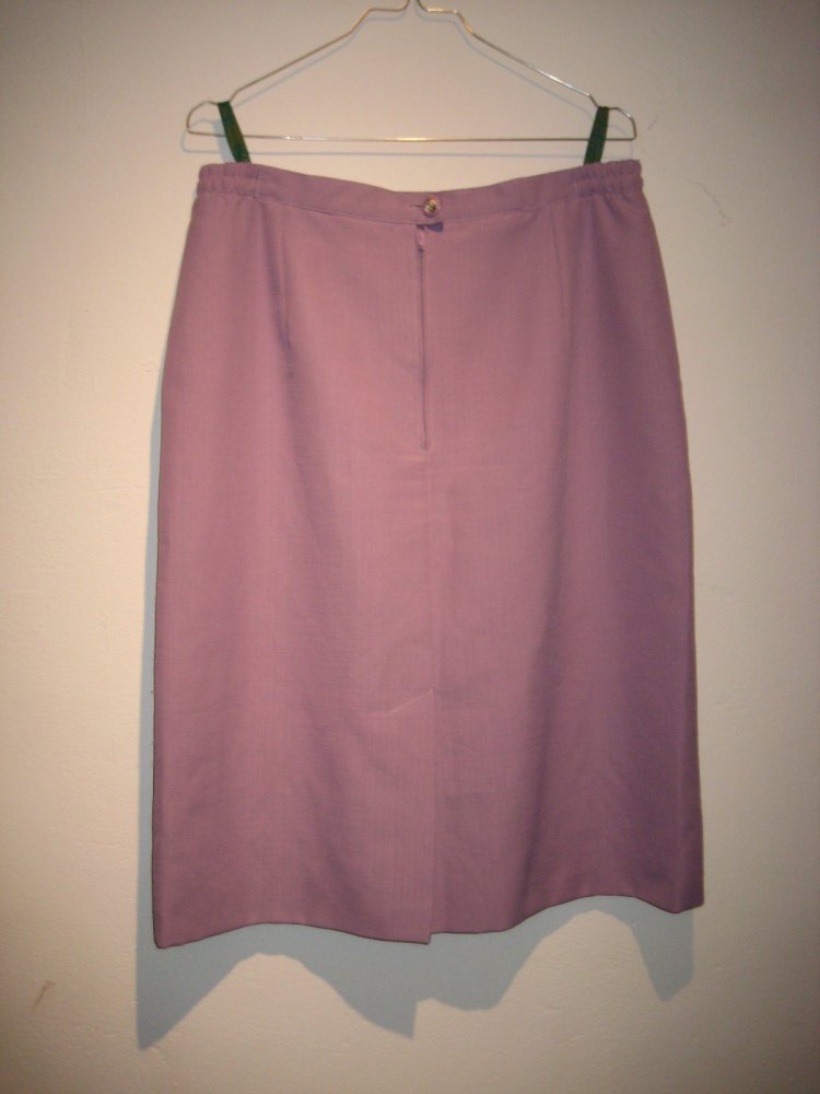 Fliederfarbener Vintage Bleistiftrock! flieder, büro, mad men, lila, helllila, schick, edel, vintage, fünfziger stil, fifties, sixties, canda, c&a