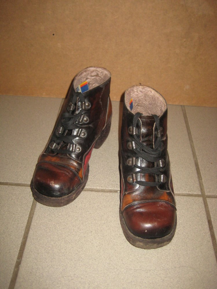Warme Winterschuhe aus echtem Leder, gefüttert! klobig, boots, stiefel, qualität, humanic, polaris, warm, winter, bequem, schick, stiefeletten