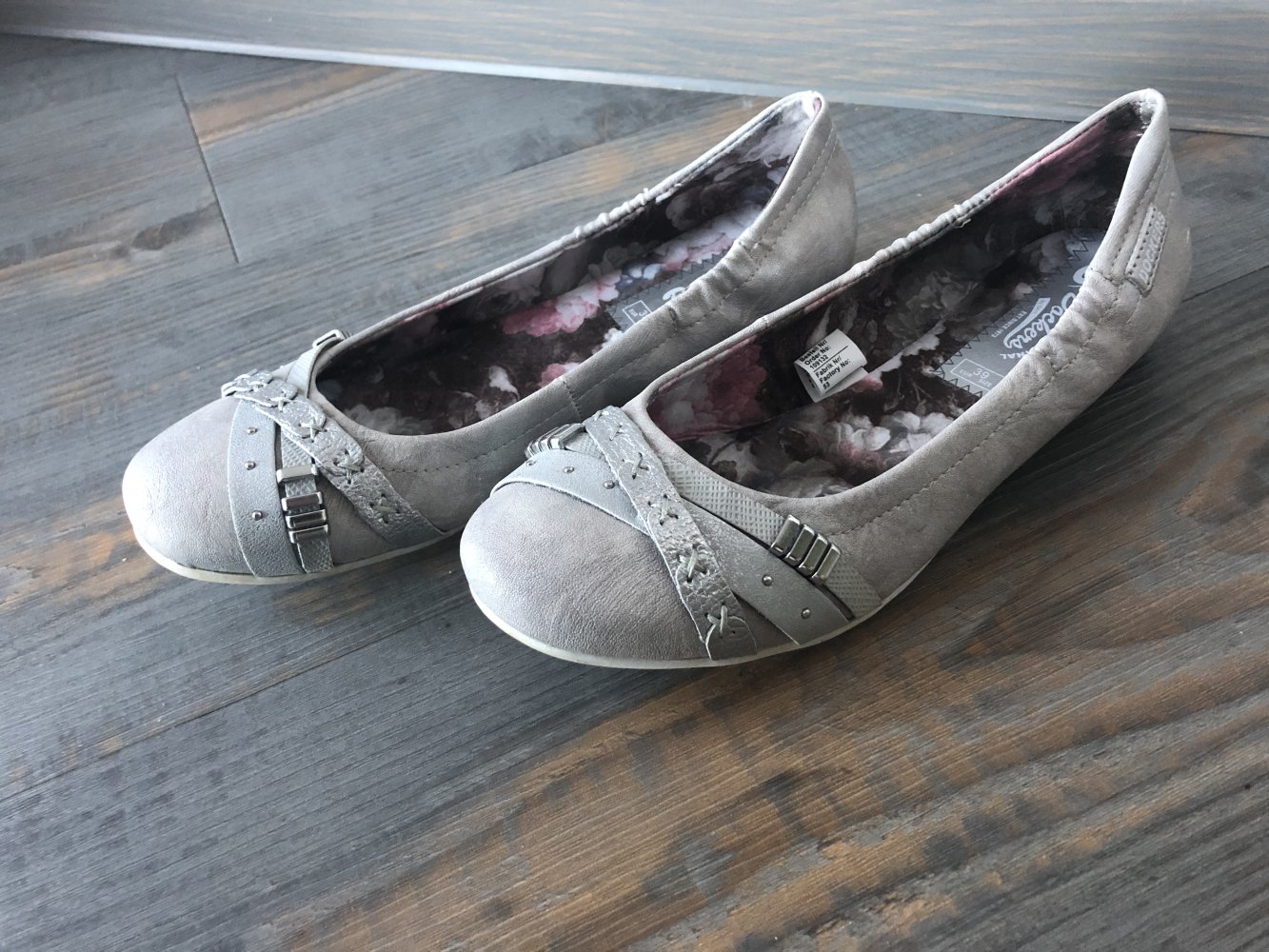 Silberne Ballerina Gr. 39