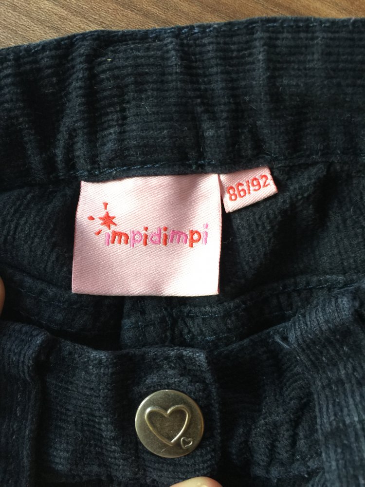 Cordjeans Gr. 86/92