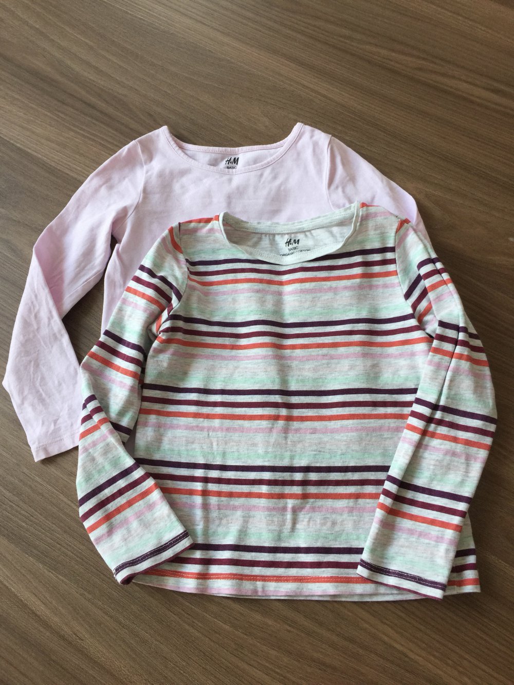 Langarmshirt-Doppelpack Gr. 98/104