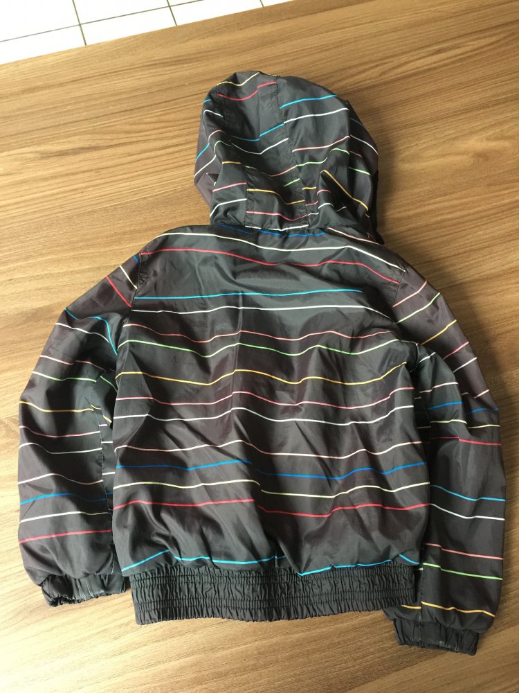 Gestreifte Herbstjacke Gr. 104