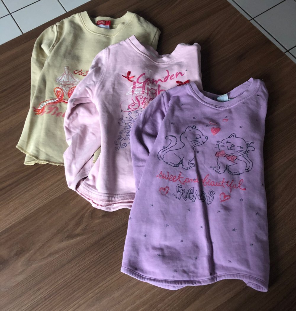 Sweatshirtpaket Gr. 110/116