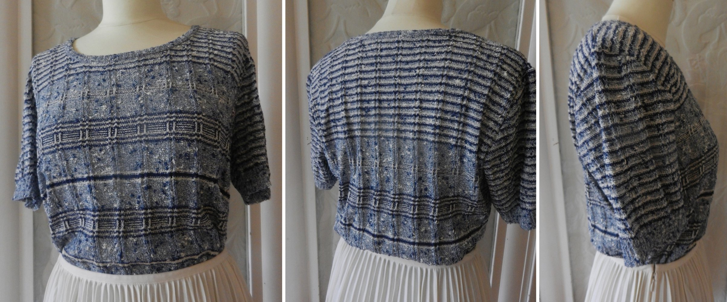 Vintage Strickshirt 36 38 40 Vitos Paris S M L BERLIN