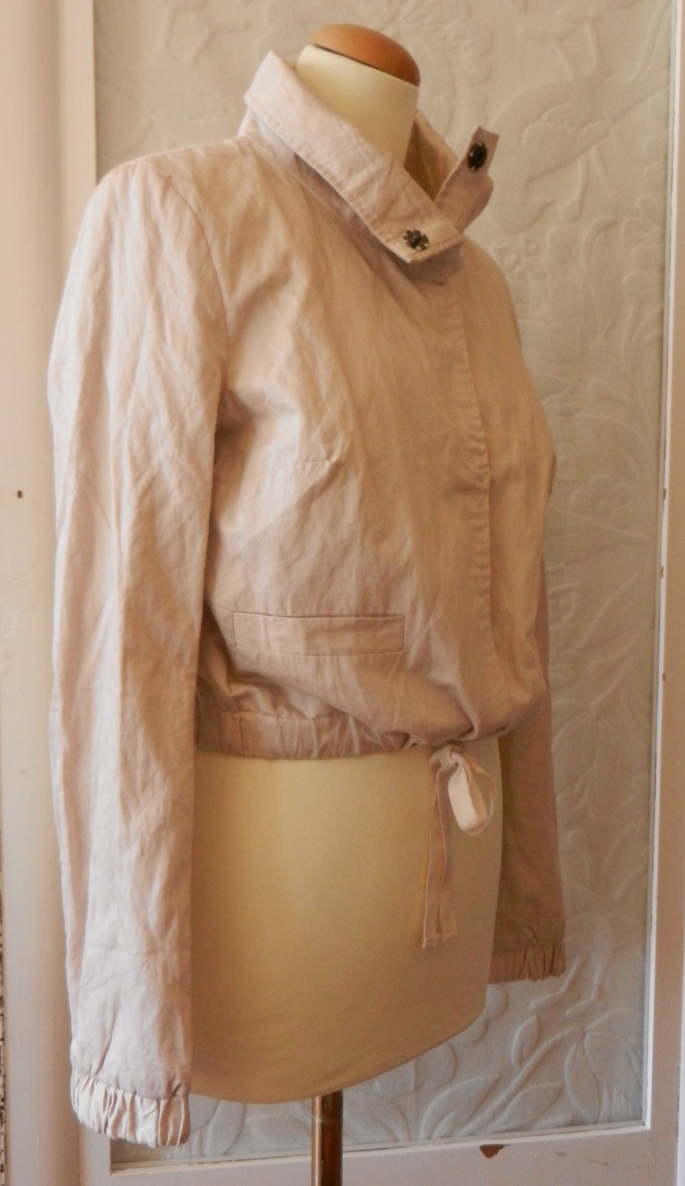 Vintage Blouson Jacke 38 nude 