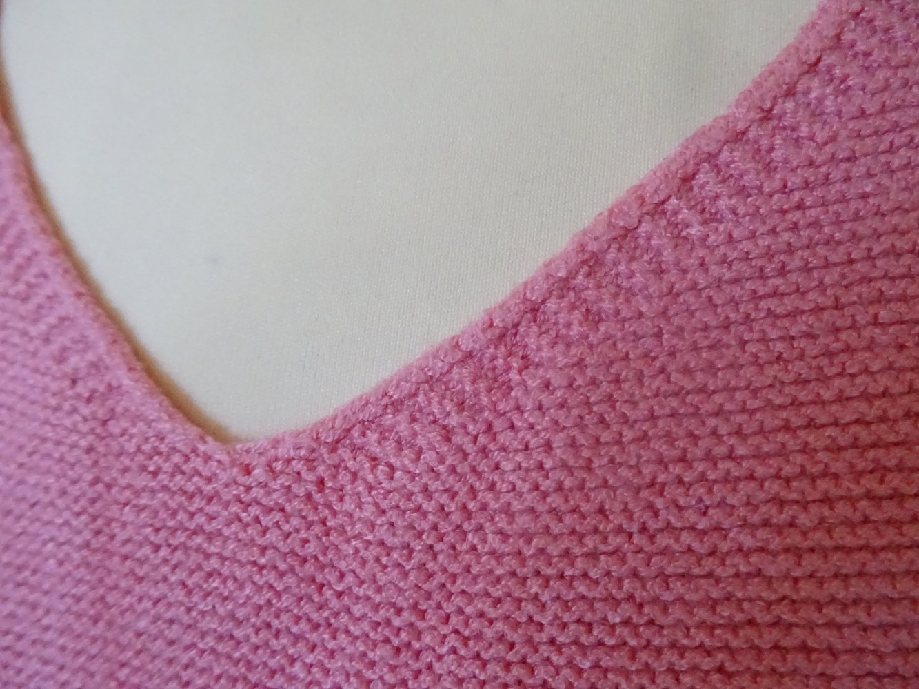 Pullover Esprit 38 Baumwolle rosa pink M Vintage Strick Pulli Basic BERLIN