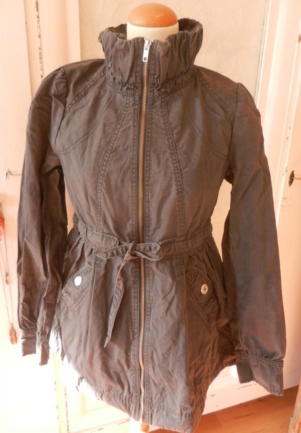 Kurzmantel 36 S Mantel Baumwolle Jacke BERLIN