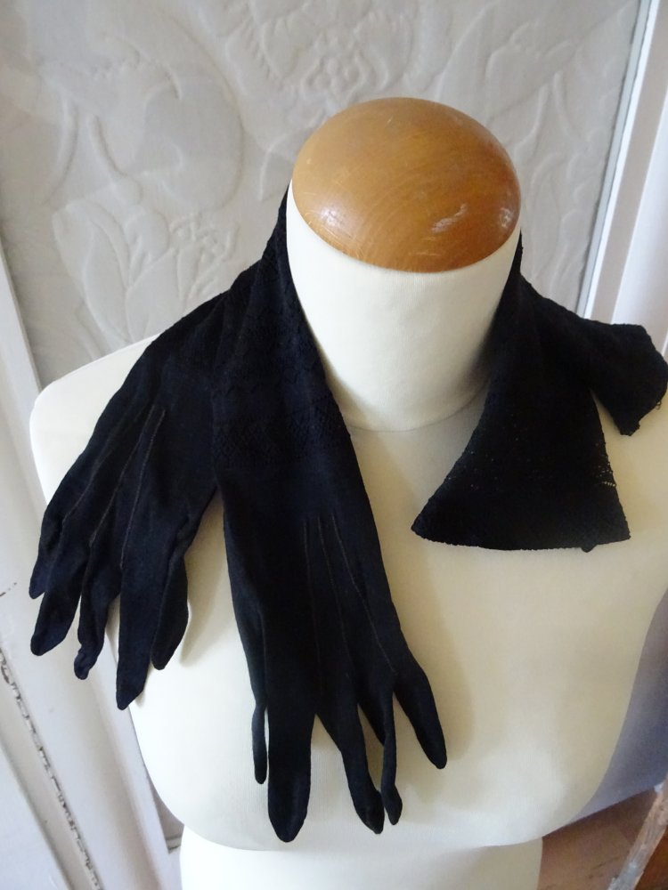 Vintage Handschuhe 20er 1900 Art Deco Jugendstil Burlesque Rockabilly 20er Victorian BERLIN