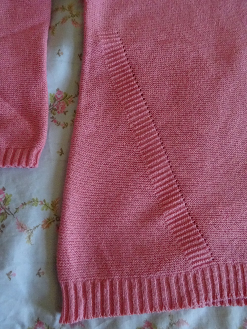 Pullover Esprit 38 Baumwolle rosa pink M Vintage Strick Pulli Basic BERLIN