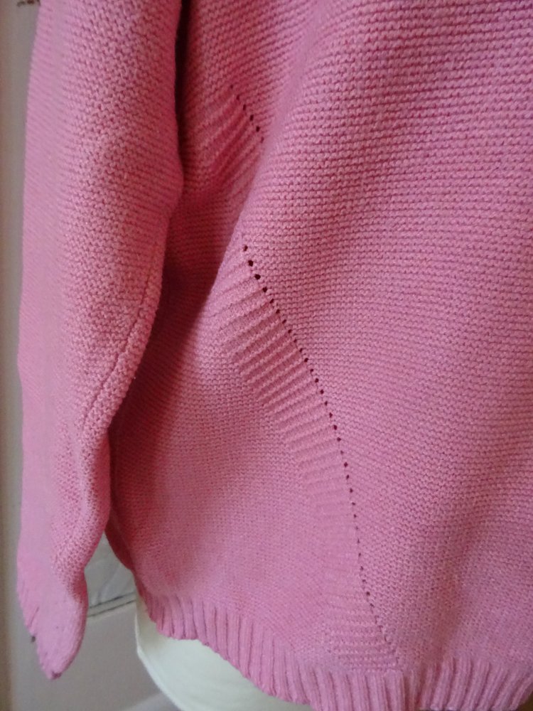 Pullover Esprit 38 Baumwolle rosa pink M Vintage Strick Pulli Basic BERLIN