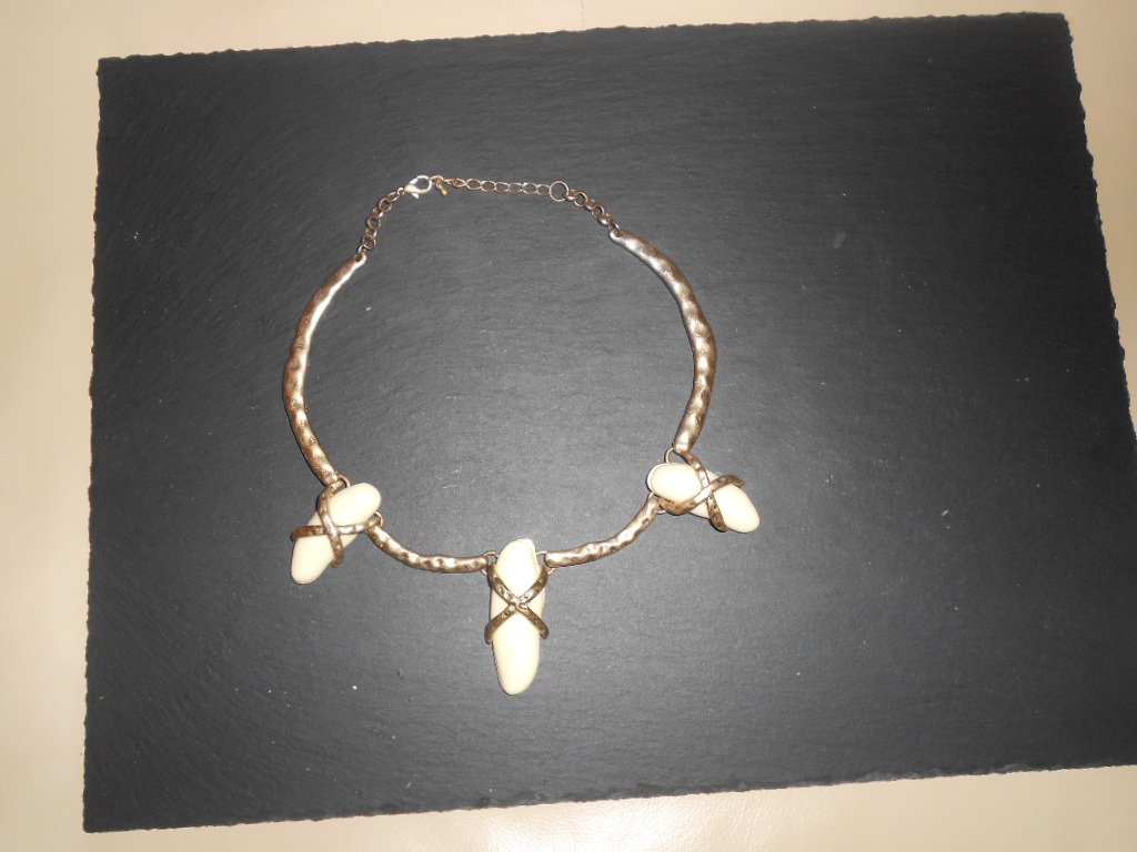 Statement Kette aus Bronze