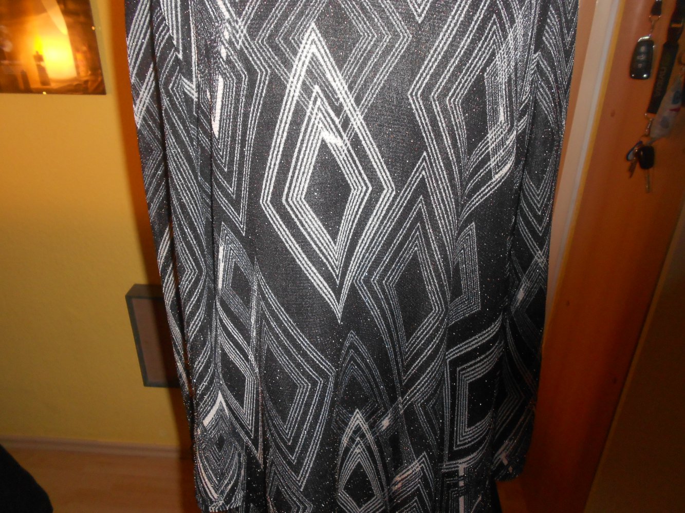 Vintage Love- Minikleid mit graphischem Muster Gr. 38/40