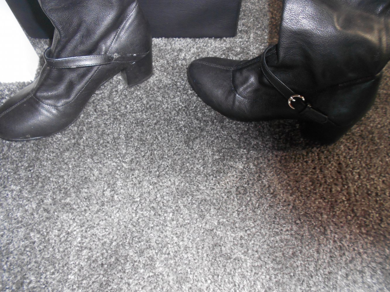 Buffalo - schwarze Overknees Gr. 37