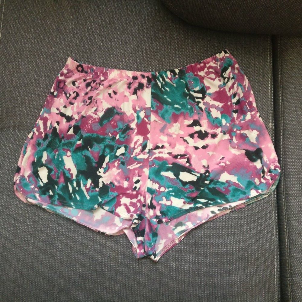 Sommer Shorts rosa pink bunt Gr. 38