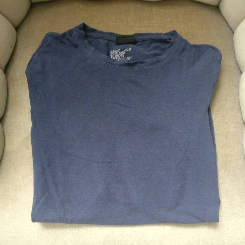 Sport Long- Shirt Gr. XS S dunkelblau basic Long Sleeve