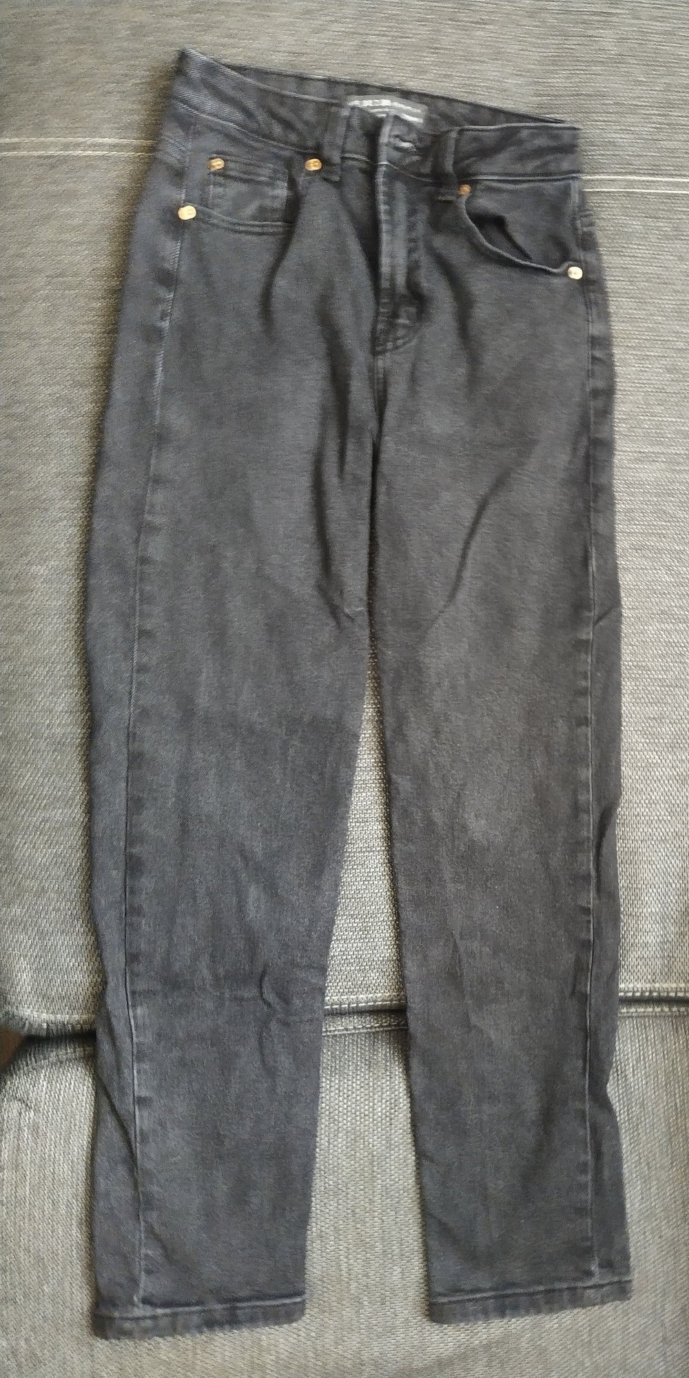 Jeans schwarz anthrazit Gr. 34