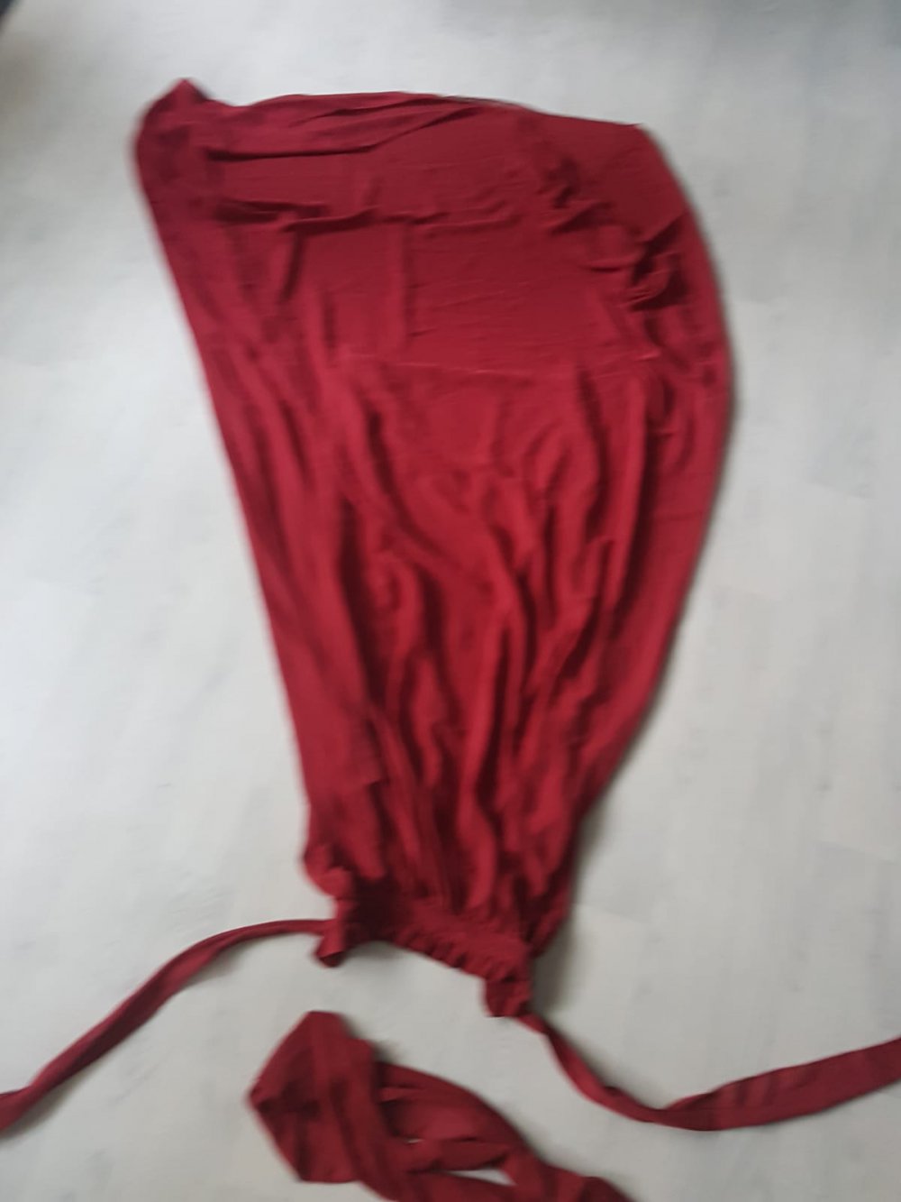 kleid lang rot leicht sommer