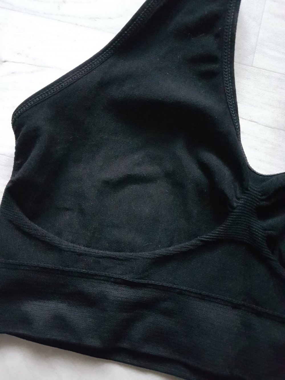 sport bh bustier schwarz 75 b