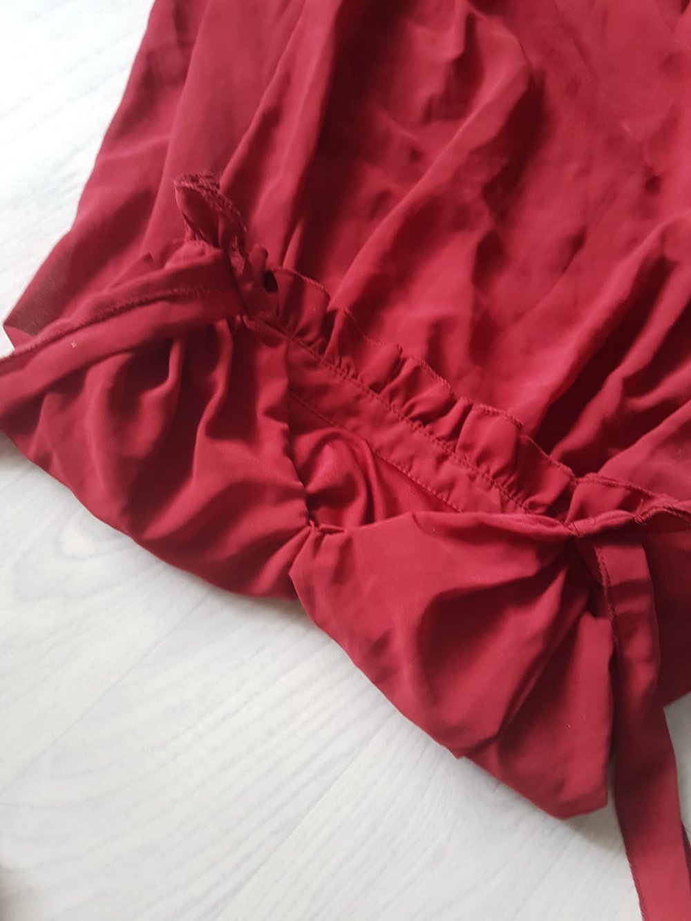 kleid lang rot leicht sommer