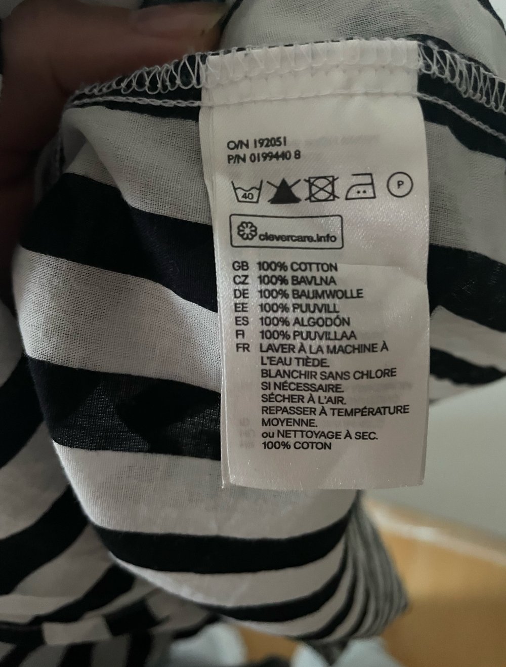 Streifen Bluse