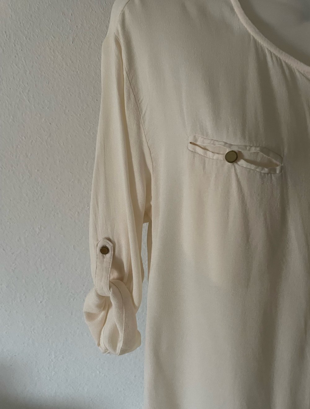 Bluse Creme