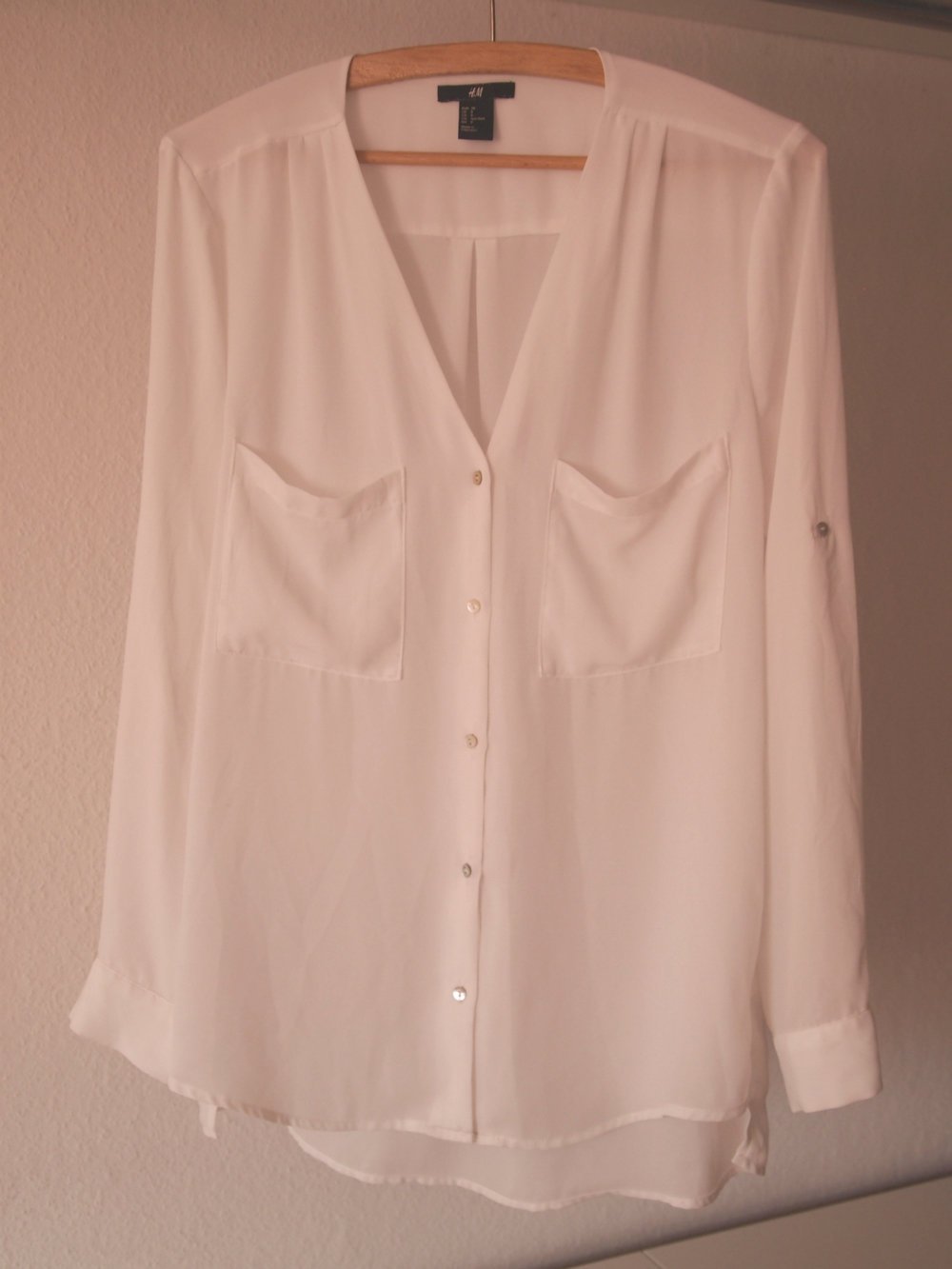 Bluse Weiß