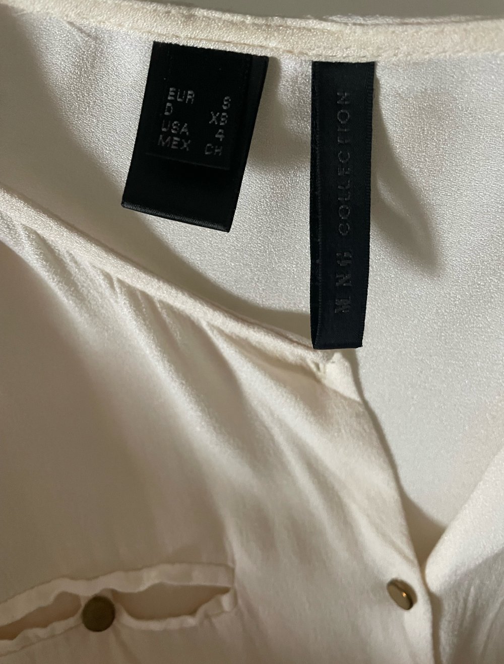 Bluse Creme