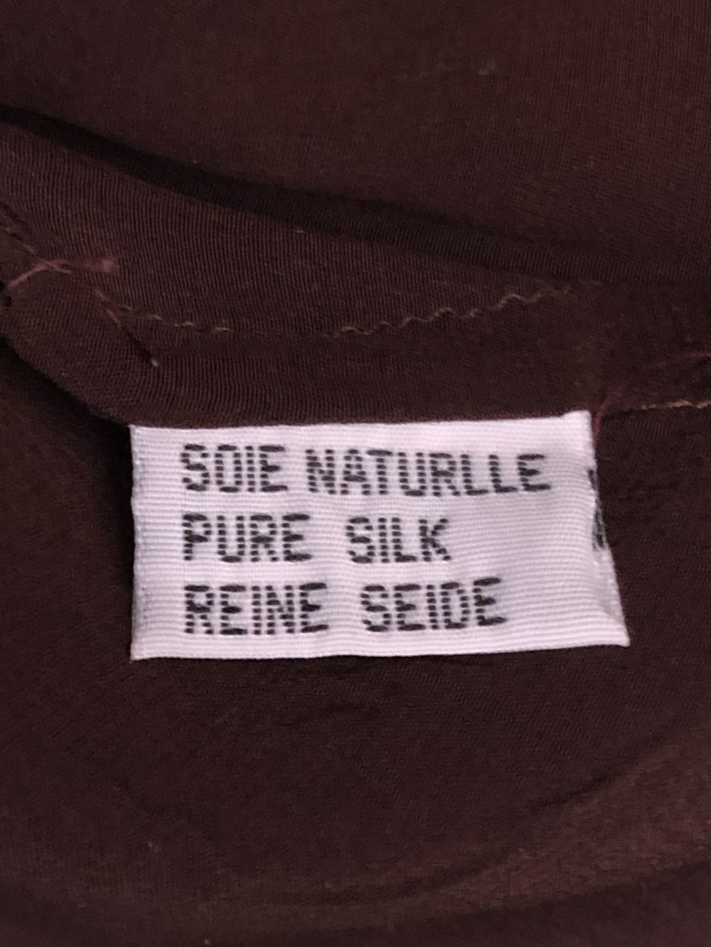 100% reine Seide! LUXUS Seidentop Sommertop Top Blusentop XS 32-34