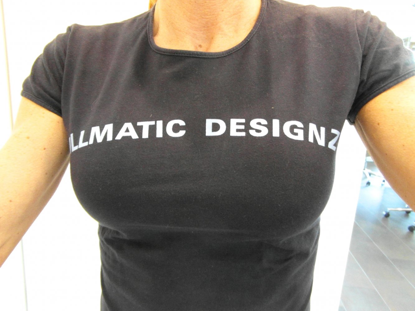 Illmatic Designz T-Shirt top Navy für GR. XXS XS 32-34