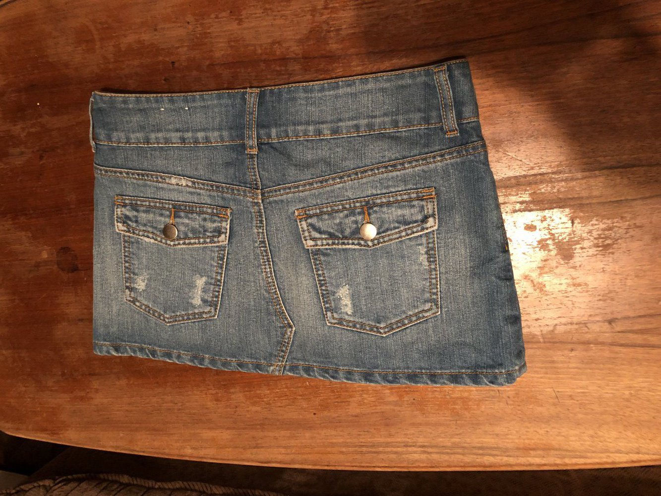 Jeans Minirock 