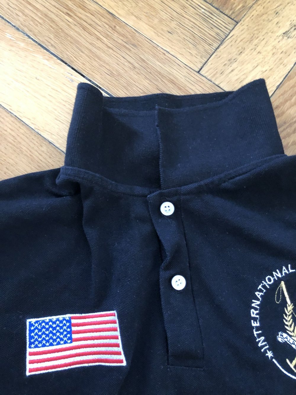 Schwarzes Poloshirt von Ralph Lauren