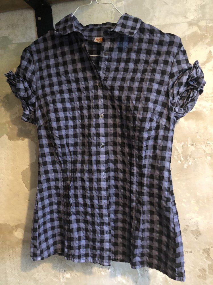 Bluse mit Vichykaro