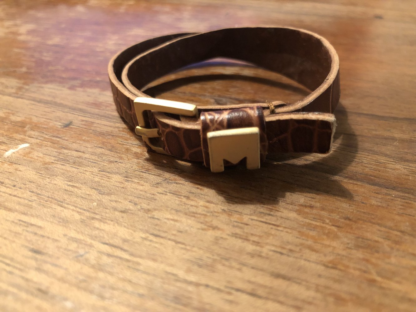 Armband aus Kunstleder 