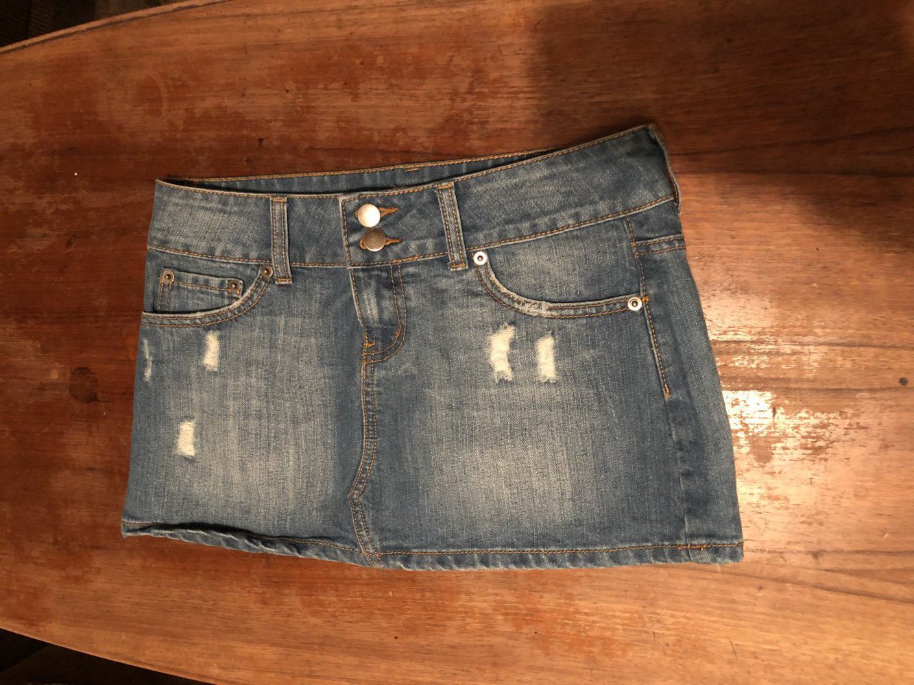 Jeans Minirock 
