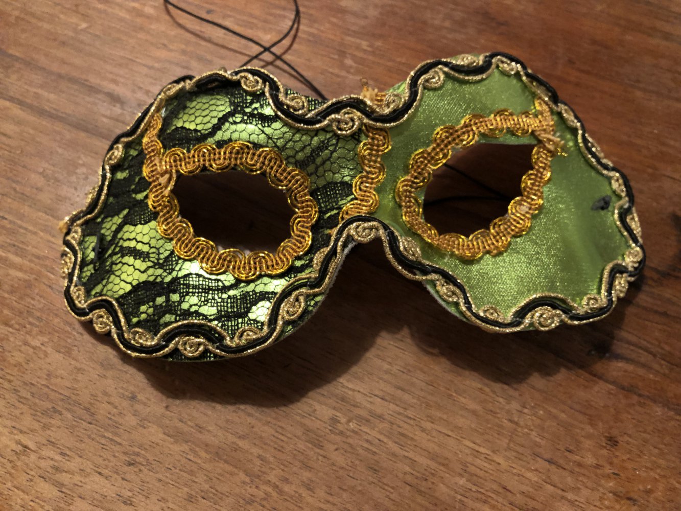 Grüne Maske