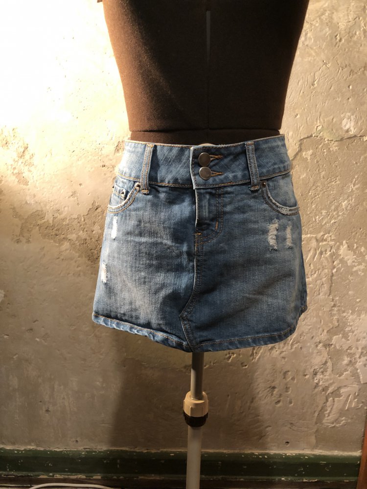Jeans Minirock 