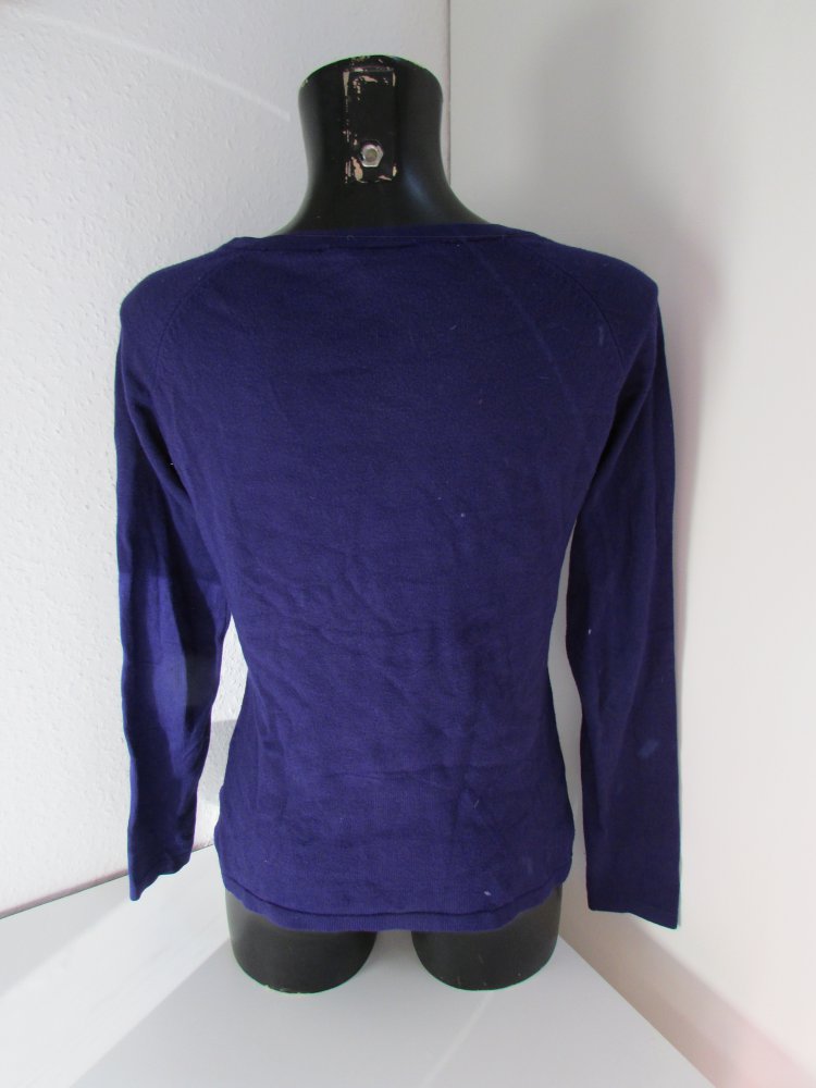 blauer Pulli