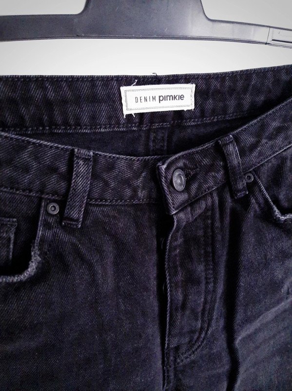 Schwarze Pimkie Jeans | Gr. 34 | Straight Leg | Highwaist