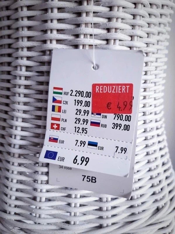 Buntes Colours of the World Bandeau-Bikinitop | Takko | Gr. 75B | Bademode | Mix & Match
