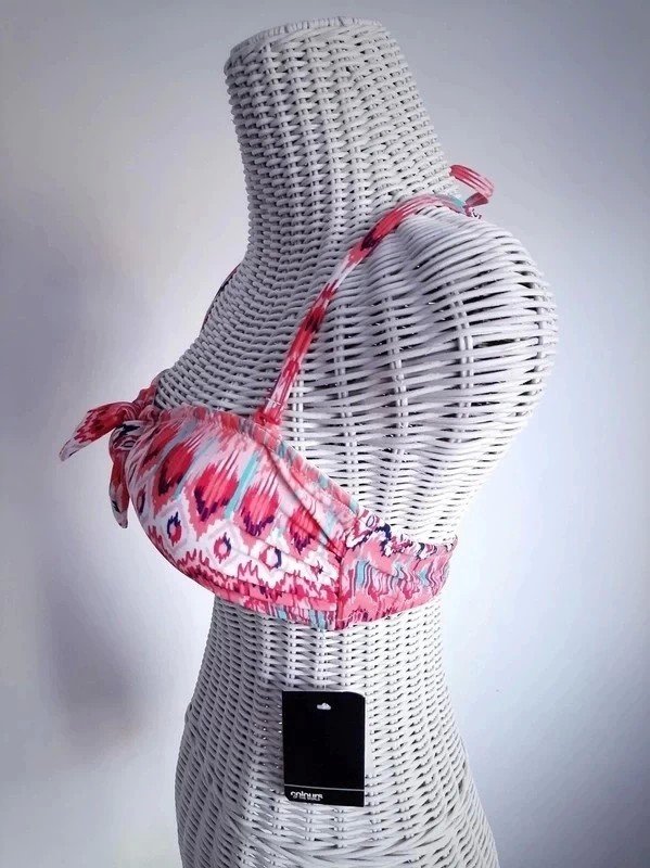 Buntes Colours of the World Bandeau-Bikinitop | Takko | Gr. 75B | Bademode | Mix & Match