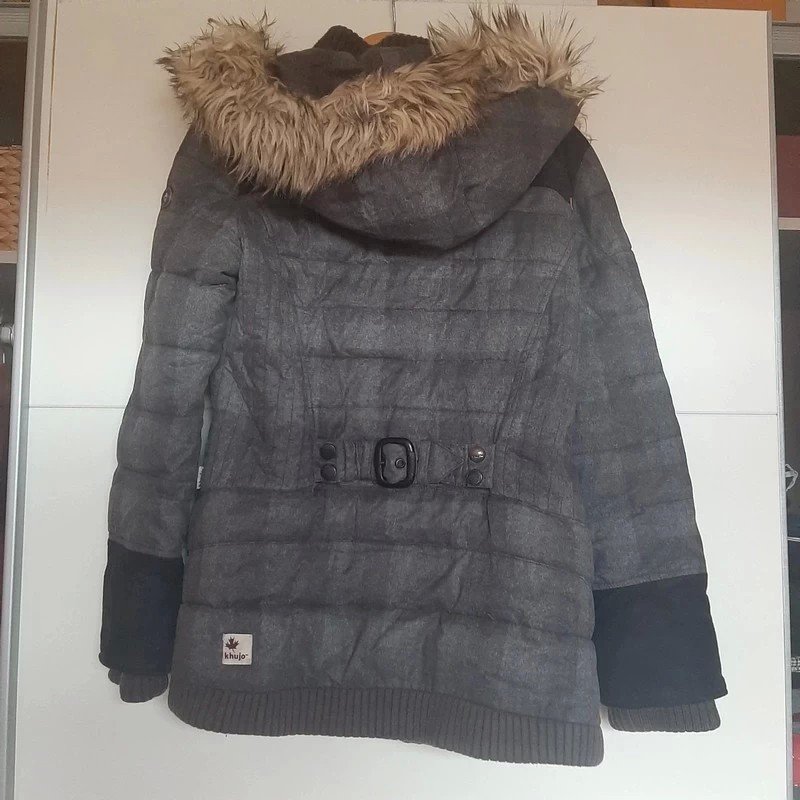 Graue Khujo Winterjacke