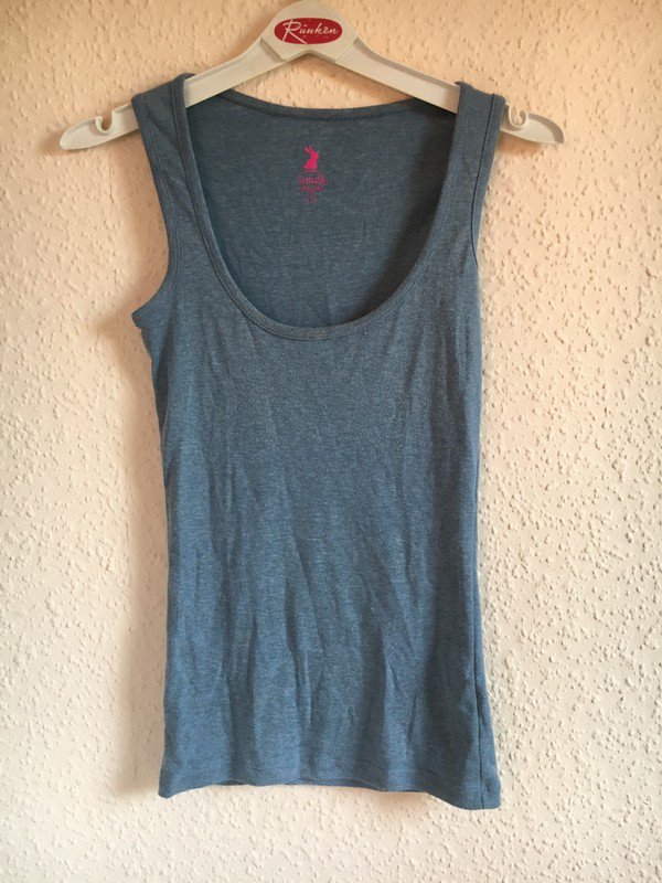 Blaues Tanktop